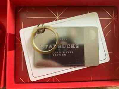 Starbucks Canada 2014 Xmas Silver Metal Card Complete Unregistered With Balance - Sold on eBay Mar 26, 2022 for $95.25