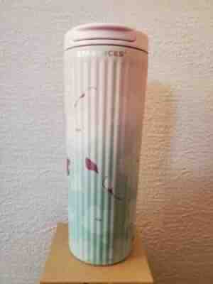2022 Starbucks SAKURA pleats Stainless tumbler 473ml From Japan - Sold on eBay Mar 16, 2022 for $86.99