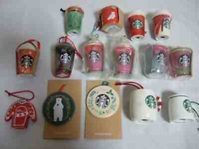 RESERVED LISTING Starbucks Ornament All of 15 Set OC-14 - Sold on eBay Mar 11, 2022 for $999.99