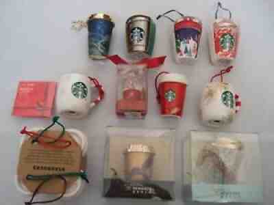 RESERVED LISTING Starbucks Ornament & Pin badge All of 12 Set OC-13 - Sold on eBay Mar 11, 2022 for $699.99