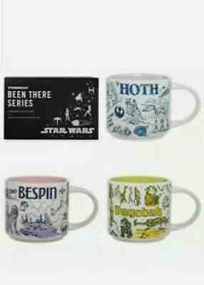 Disney Star Wars Starbucks Been There Mugs set of 3: Hoth, Bespin, Dagobah new - Sold on eBay Apr 18, 2022 for $550.00