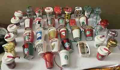 Lot Of 40 Starbucks Coffee Cup Collectors Christmas Tree Ornaments - Sold on eBay Apr 19, 2022 for $258.33