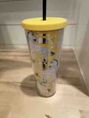 Starbucks 24oz Yellow Zebra Cold Cup Tumbler Beautiful New And Rare - Sold on eBay Apr 22, 2022 for $180.00