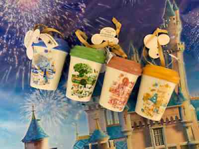 Walt Disney World 50th Anniversary Set 6x Parks Tumbler Mug Starbucks Ornament - Sold on eBay Apr 13, 2022 for $150.00