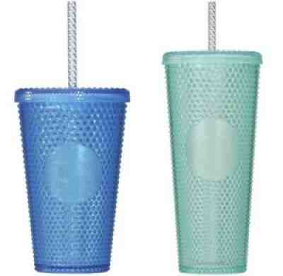   Logo Cold Cup Tumbler Bumpy studded set of 2 - Sold on eBay Apr 24, 2022 for $150.00