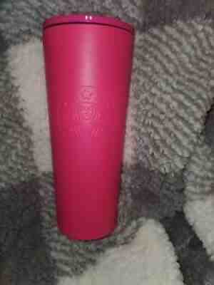 2018 Starbucks Barbie Hot Pink Matte Tumbler 24oz Stainless Steel RARE EUC - Sold on eBay Apr 15, 2022 for $125.00
