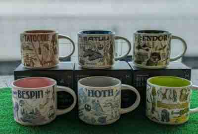 Starbucks Star Wars Been There Series [Complete Set of 6 14oz mugs] May the 4th - Sold on eBay May 05, 2022 for $666.00