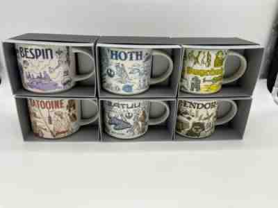 Set of 6 Starbucks Been There STAR WARS Collection 2020 & 2021 Series Mugs NEW - Sold on eBay May 08, 2022 for $599.99