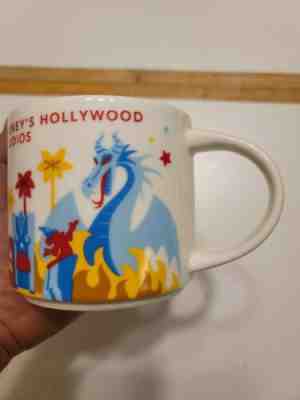 STARBUCKS YOU ARE HERE YAH 14 OZ MUG CUP DISNEY HOLLYWOOD STUDIOS DRAGON RETIRED - Sold on eBay May 08, 2022 for $225.00