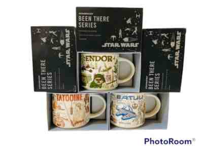 Star Wars Starbucks Been There Series Mug Tatooine, Batuu & Endor Disney - Sold on eBay May 03, 2022 for $199.99