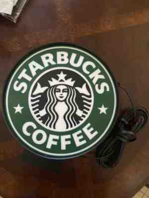 STARBUCKS STORE SIGN - ORIGINAL 12â? round Lights Up NIB - Sold on eBay Apr 26, 2022 for $175.00