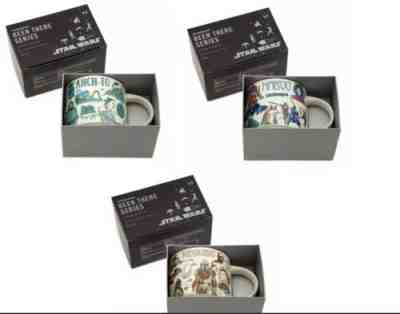 Disney 2022 Star Wars Starbucks Been There Mugs set of 3 Naboo, Ahch-To, Nevarro - Sold on eBay May 05, 2022 for $175.00