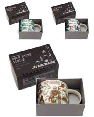Disney 2022 Star Wars Starbucks Been There Mugs Set of 3 Naboo, Ahch-To, Nevarro - Sold on eBay May 05, 2022 for $168.99