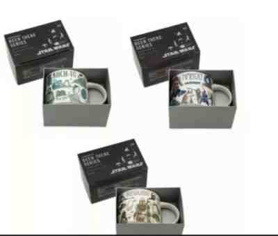 Disney 2022 Star Wars Starbucks Been There Mugs set of 3 Naboo, Ahch-To, Nevarro - Sold on eBay May 06, 2022 for $165.00