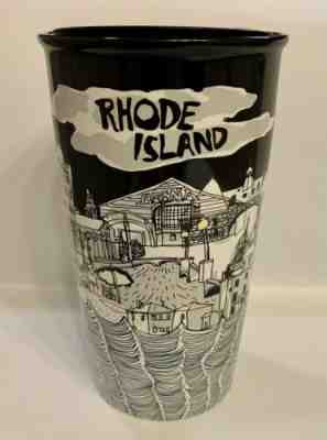 RARE EUC 2017 Starbucks Rhode Island Ceramic Tumbler Travel Mug 12oz CoastÂ RARE