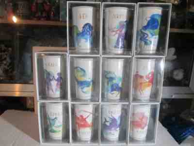 2019 Starbucks set of 11 double wall mug 12 oz Astrology Collection with box new - Sold on eBay Jun 17, 2022 for $660.00