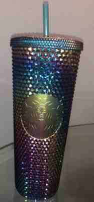 STARBUCKS VIETNAM  Oil Slick Studded Cold Cup HTF - Sold on eBay Jun 18, 2022 for $240.00