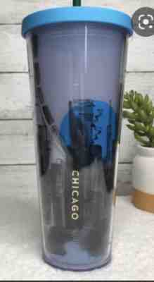 NEW Starbucks 2014 Chicago Skyline 24OZ Tumbler, RARE, HTF - NIB - Sold on eBay Jun 21, 2022 for $405.00