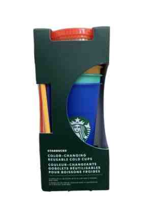 Starbucks 12XColor- Changing Re-usable Acrylic Cold Cup 24 Oz 2020. New! - Sold on eBay Apr 12, 2022 for $360.00