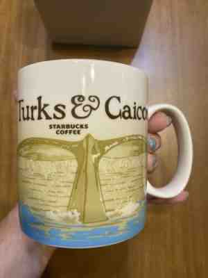 Very Rare 16oz. Turks And Caicos Global Icon Ceramic Starbucks Coffee Mug NIB - Sold on eBay Apr 20, 2022 for $321.00