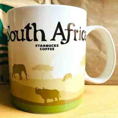 Starbucks COFFEE SOUTH AFRICA Global Icon City GREEN TEA Mug Cup SOUVENIR YAH 5G - Sold on eBay Jun 04, 2022 for $310.52