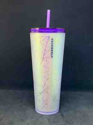 NWT HTF Starbucks Halloween 2021 Purple and Frosted White Spiderweb Tumbler 24oz - Sold on eBay Apr 22, 2022 for $300.00