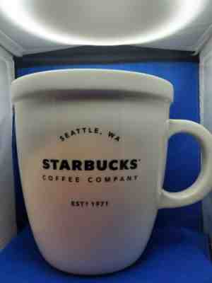 Starbucks Gaint Abbey Classic Ceramic Mug 138 oz Limited Edition (2016) - Sold on eBay May 08, 2022 for $300.00