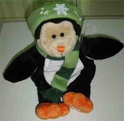 2007 Starbucks Bearista Bear CHRISTMAS Penguin Asia Exclusve + tag 66th edition