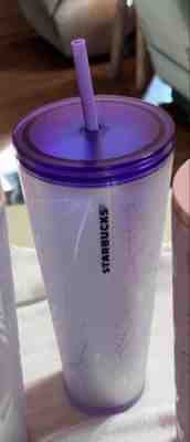Starbucks Halloween 2021 Purple Frosted Spiderweb Tumbler 24oz Target Exc. - Sold on eBay Apr 10, 2022 for $295.00
