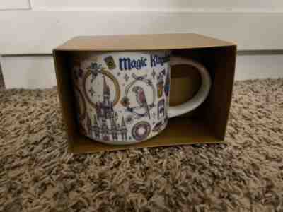 Disney Starbucks MAGIC KINGDOM Been There Series Collection 50th Anniv Mug 14Oz - Sold on eBay May 25, 2022 for $280.00