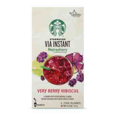 12 Boxes VIA Instant Refreshers Very Berry Hibiscus 6 Packets/Box *READ* - Sold on eBay May 20, 2022 for $276.00