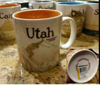 Starbucks UTAH Icon Series Mug 2012 MIC, NEW with SKU, 16 oz Discontinued RARE - Sold on eBay Apr 01, 2022 for $275.00