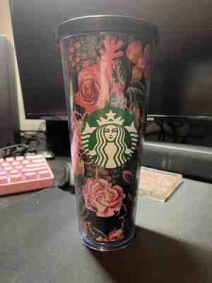 RARE Starbucks Ban.do Midnight Floral Cup Venti Coffee Tumbler 24 Oz No Straw - Sold on eBay Jun 28, 2022 for $198.95