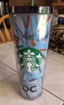 NEW Starbucks 2014 Washington D.C 24OZ City Map Tumbler, RARE, HTF - NIB - Sold on eBay Jun 20, 2022 for $153.50