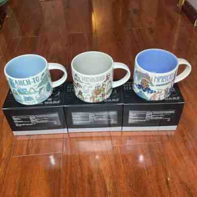 2022 Disney Star Wars Starbucks Been There Collectible Mugs Set of 3 IN HAND NEW - Sold on eBay May 13, 2022 for $151.99