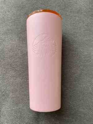 RARE (see Description) Starbucks Angel Baby Pink Stainless Steel Tumbler 16oz - Sold on eBay May 15, 2022 for $151.40
