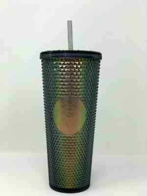 Starbucks Fall 2020 Black Iridescent Studded 24oz Tumbler Unicorn - Sold on eBay Apr 24, 2022 for $150.00