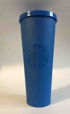 Starbucks Soft Matte Tumbler 24oz Royal Blue Cold Cup Venti - Sold on eBay May 28, 2022 for $150.00