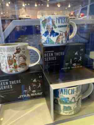 Starbucks Star Wars Mugs Set-Tatooine Endor Batuu Box Been There Series Cups NEW - Sold on eBay Jun 07, 2022 for $150.00