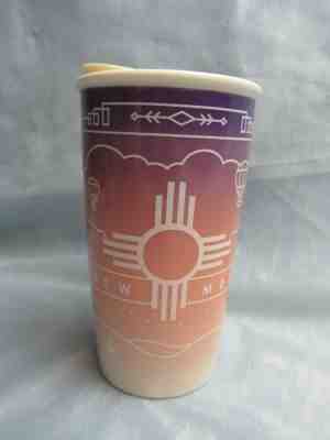 2016 Starbucks New Mexico Ceramic Tumbler w/Lid 12 oz Purple Ombre Travel Coffee - Sold on eBay May 25, 2022 for $140.00