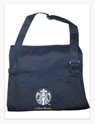 NEW Starbucks Black Coffee Master Apron DISCONTINUED Collectable MINT Condition