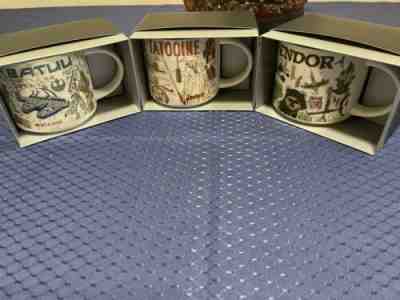 Star Wars Starbucks Been There Series Mug Tatooine, Batuu & Endor Disney - Sold on eBay May 02, 2022 for $137.50