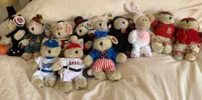 13 Starbucks barista bears - Sold on eBay May 28, 2022 for $135.00