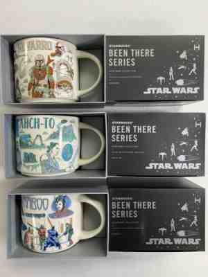 Disney 2022 Star Wars Starbucks Been There Mugs Set of 3 Naboo, Ahch-To, Nevarro - Sold on eBay Jun 01, 2022 for $134.99