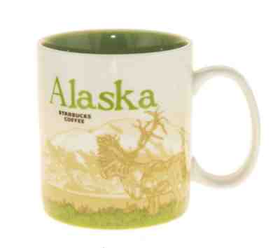 NEW Starbucks Oversize Coffee Mug ALASKA Global Icon Collector Series 16oz RARE - Sold on eBay Apr 05, 2022 for $149.99
