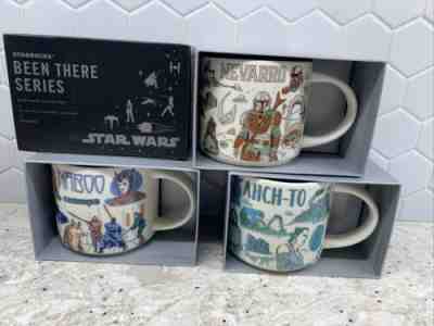 Star Wars Starbucks 2022 Been There NEVARRO AHCH-TO NABOO 3 Mug Set Disney Parks - Sold on eBay May 18, 2022 for $149.95