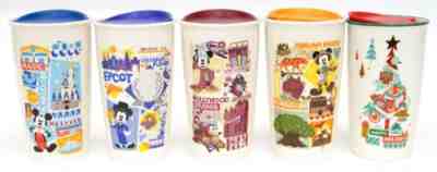 New Disney Parks Starbucks 2019 Magic Epcot Animal Hollywood Holiday Tumber Set - Sold on eBay Jun 12, 2022 for $149.95