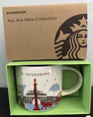 NWT Starbucks RUSSIA * ST.PETERSBURG * City Mug YAH you are here 14oz NEW wSKU - Sold on eBay Jun 08, 2022 for $119.00