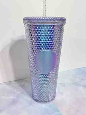 RARE Starbucks Unicorn Rainbow Iridescent Studded 24oz Tumbler 2018 U.S. Release - Sold on eBay Jun 23, 2022 for $119.00