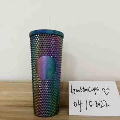Starbucks China Purple Oil Slick Studded Venti Cold Cup 24oz Tumbler 2020 - Sold on eBay Apr 20, 2022 for $116.50